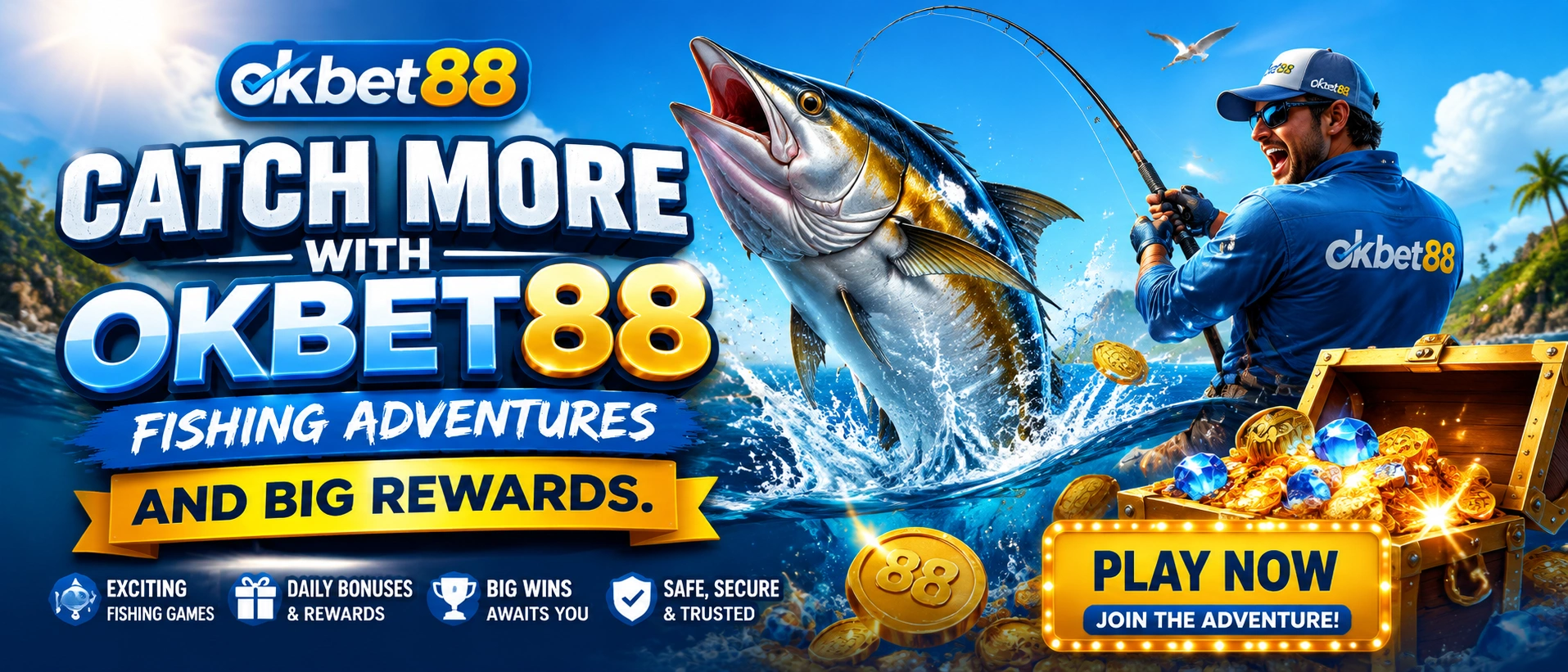 OKPLAY fishing game room preview