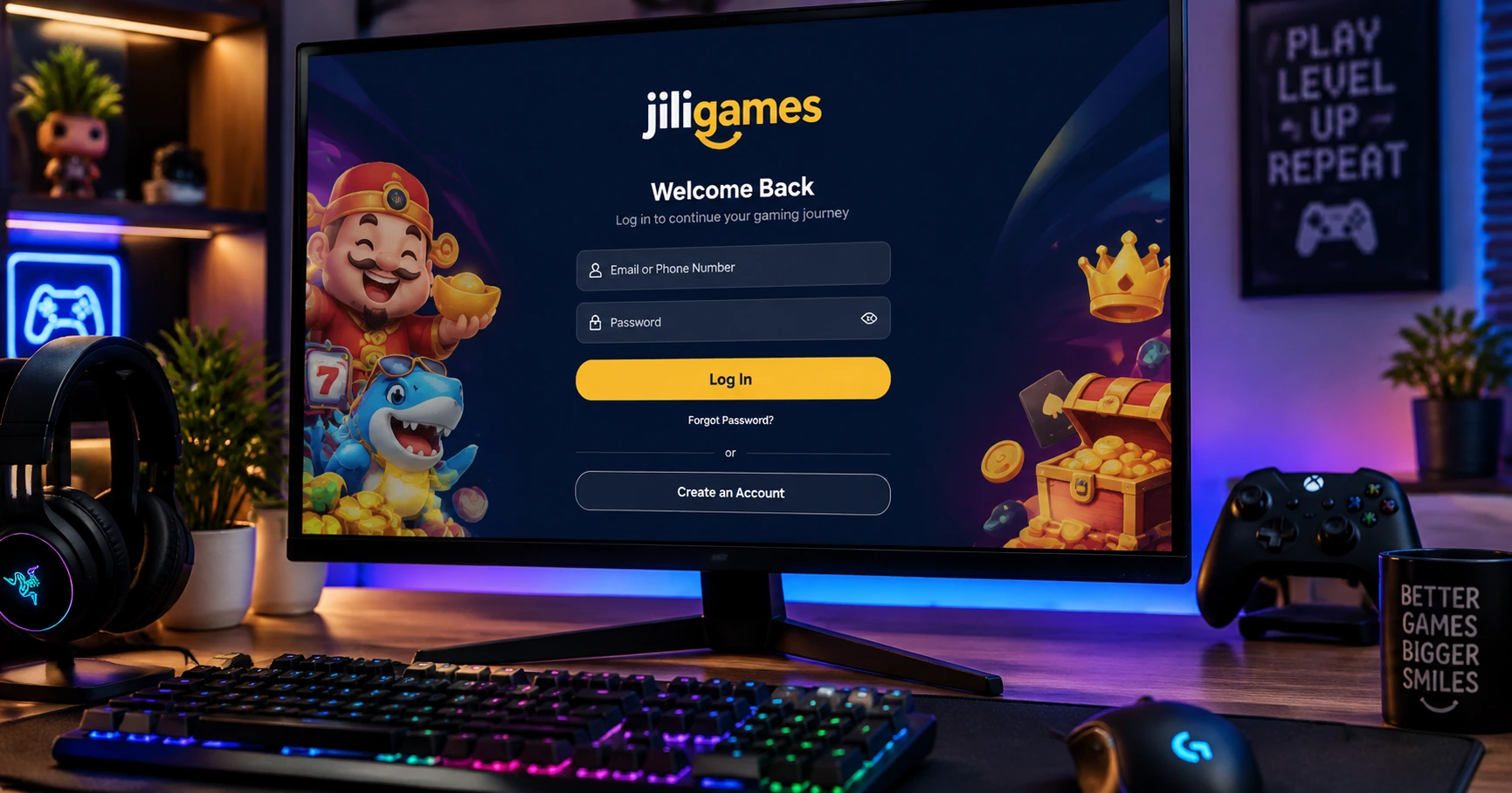 Mastering jiligames login: Your Gateway to Exciting Online Gaming - image 1 Mastering jiligames login: Your Gateway to Exciting Online Gaming - image 1